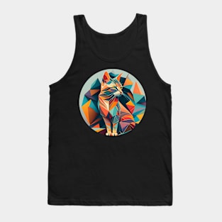 Splash Art Cat - Gifts for Cat lovers Tank Top